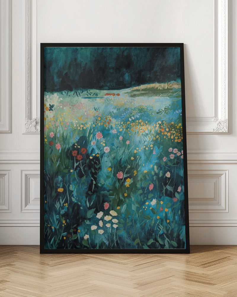 June Meadow - Stretched Canvas, Poster or Fine Art Print I Heart Wall Art