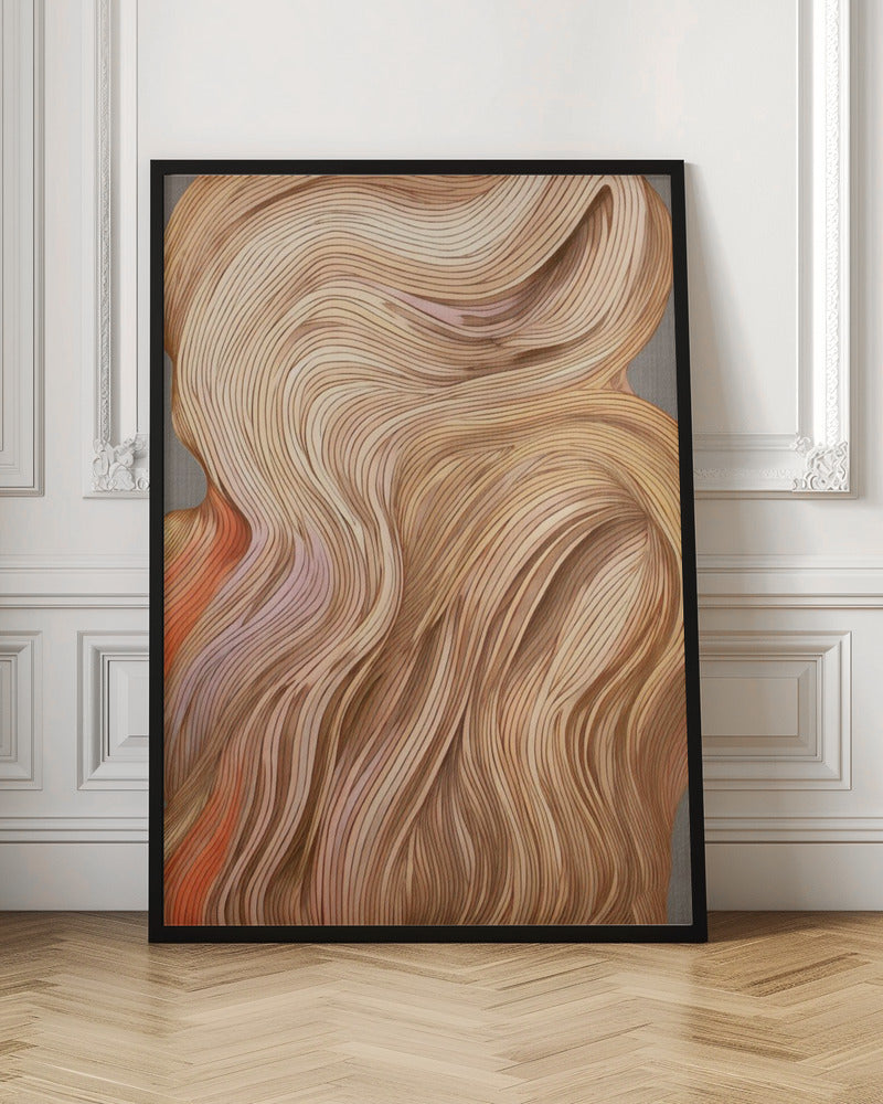 Nature line II - Stretched Canvas, Poster or Fine Art Print I Heart Wall Art