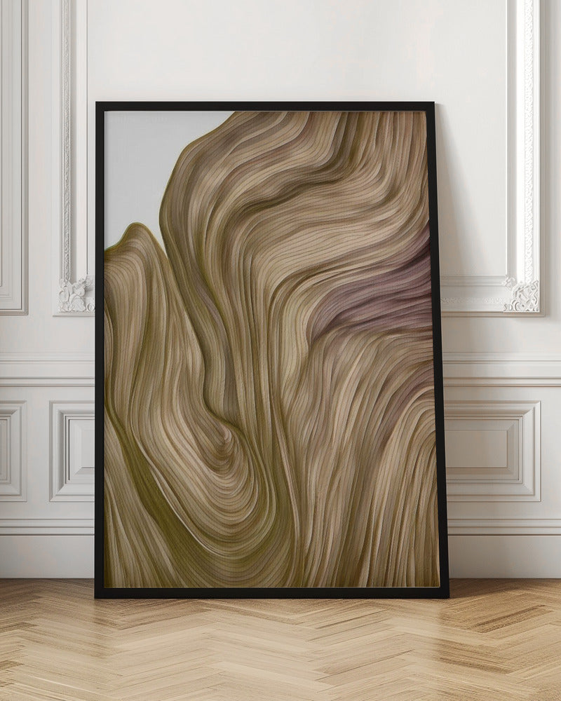 Nature line IV - Stretched Canvas, Poster or Fine Art Print I Heart Wall Art