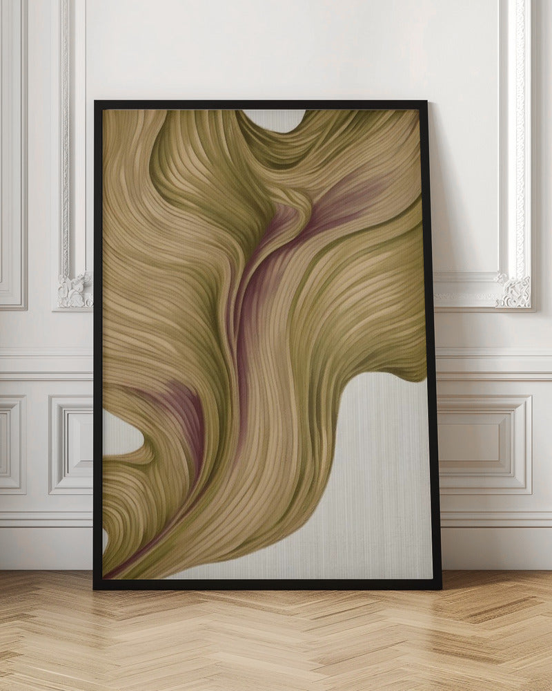 Nature line V - Stretched Canvas, Poster or Fine Art Print I Heart Wall Art