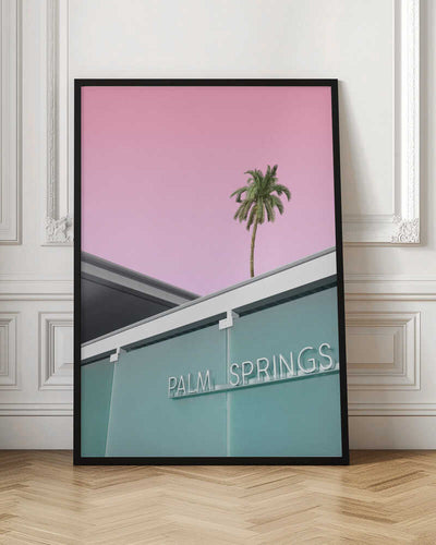 Welcome to Palm Springs - Stretched Canvas, Poster or Fine Art Print I Heart Wall Art