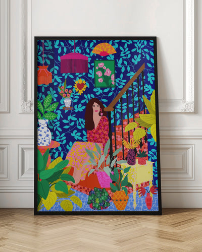 9933x14043 Din 75 - Stretched Canvas, Poster or Fine Art Print I Heart Wall Art