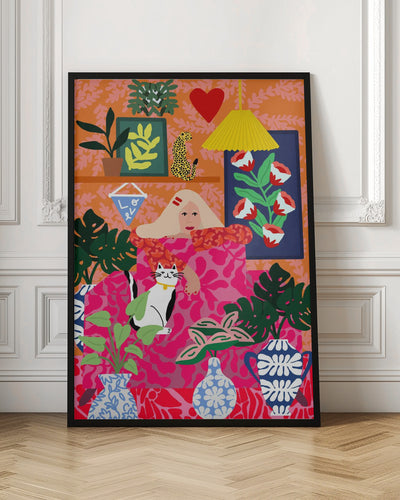 9933x14043 Din 66 - Stretched Canvas, Poster or Fine Art Print I Heart Wall Art