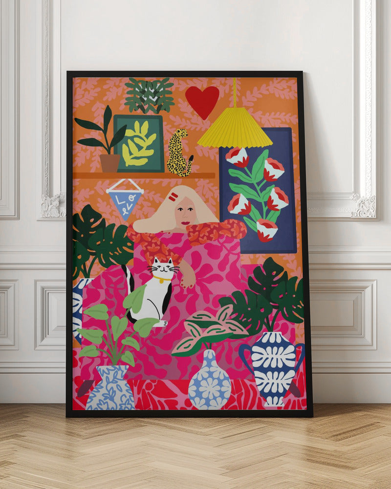 9933x14043 Din 66 - Stretched Canvas, Poster or Fine Art Print I Heart Wall Art