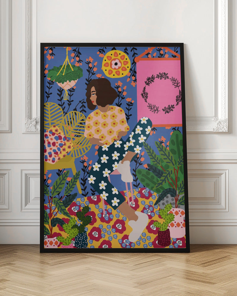 9933x14043 Din 6 - Stretched Canvas, Poster or Fine Art Print I Heart Wall Art