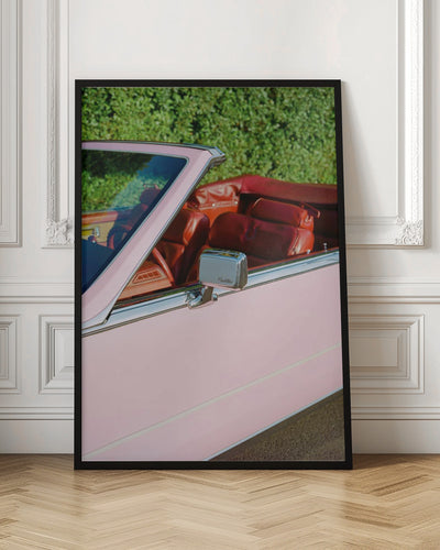 Pink Cadillac - Stretched Canvas, Poster or Fine Art Print I Heart Wall Art