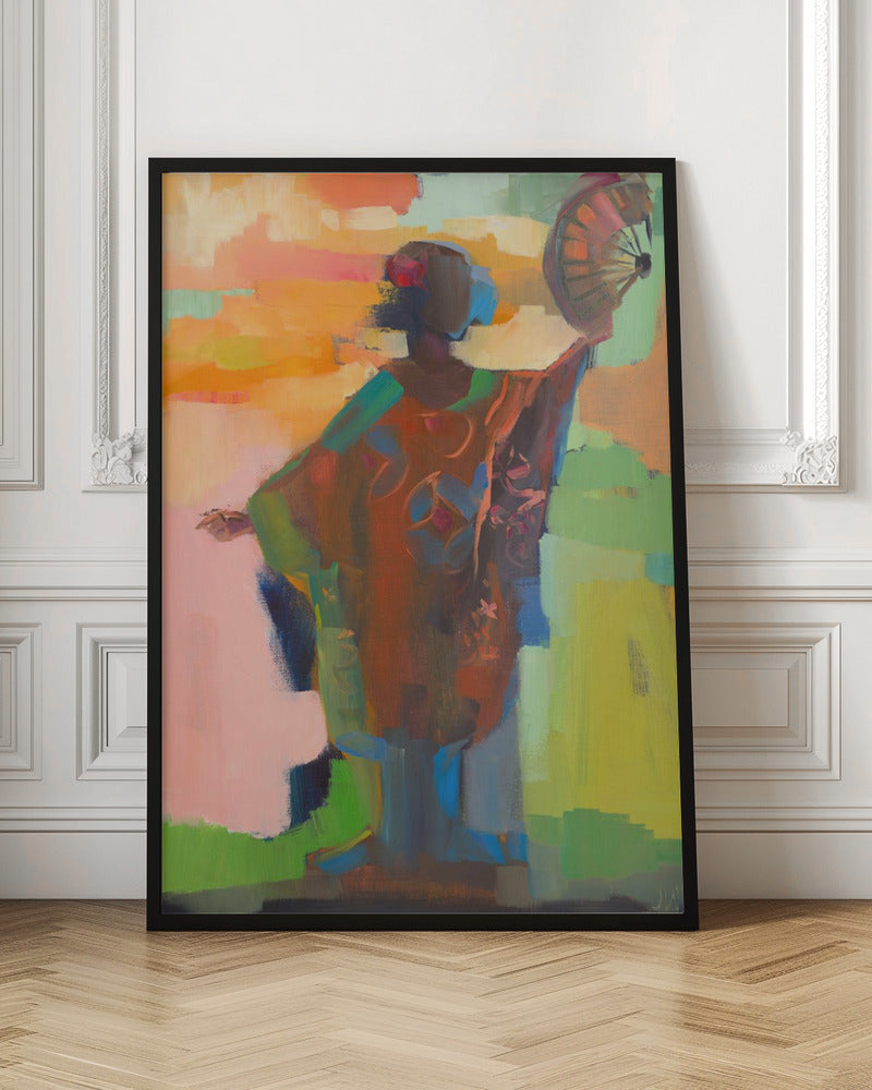 Kimono 3 - Stretched Canvas, Poster or Fine Art Print I Heart Wall Art