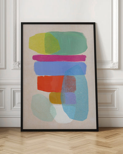 Mash Up 1 - Stretched Canvas, Poster or Fine Art Print I Heart Wall Art