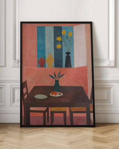 The Restaurant - Stretched Canvas, Poster or Fine Art Print I Heart Wall Art