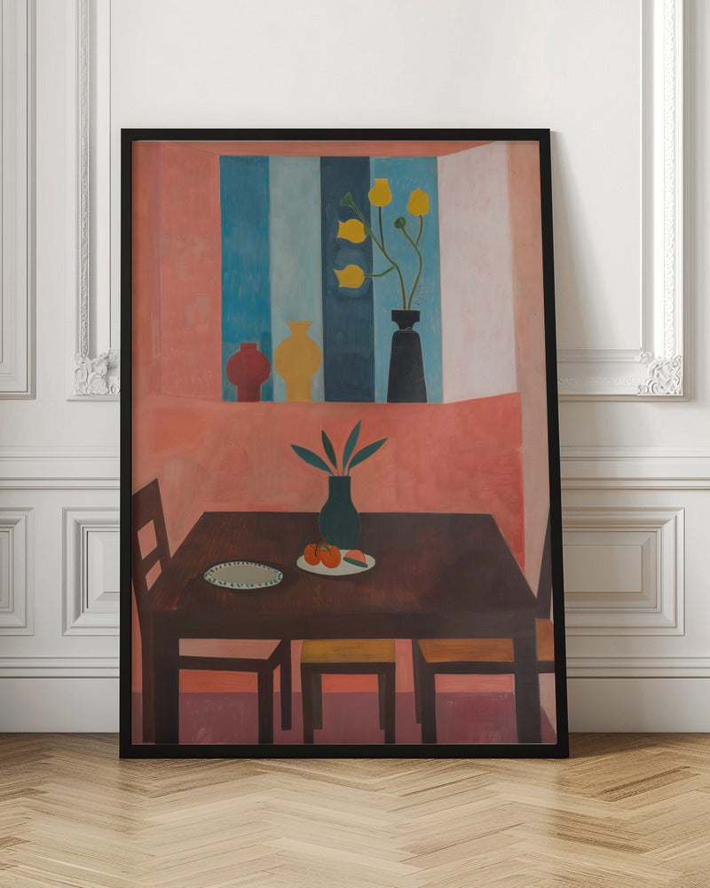 The Restaurant - Stretched Canvas, Poster or Fine Art Print I Heart Wall Art