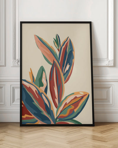 Mediterranean Botanical - Stretched Canvas, Poster or Fine Art Print I Heart Wall Art