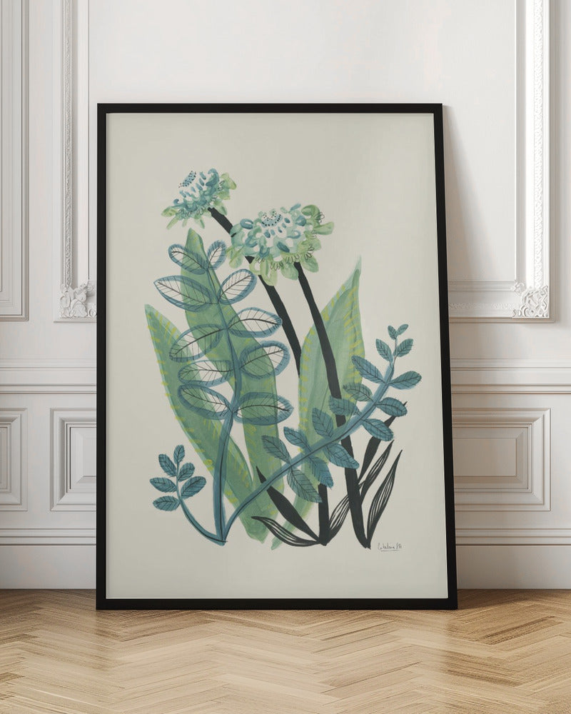 Foliage N.3 - Stretched Canvas, Poster or Fine Art Print I Heart Wall Art