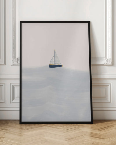 Sailing Boat - Stretched Canvas, Poster or Fine Art Print I Heart Wall Art