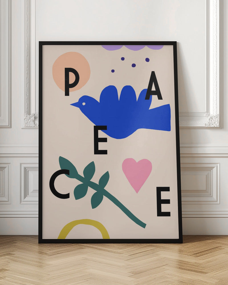Peace - Stretched Canvas, Poster or Fine Art Print I Heart Wall Art