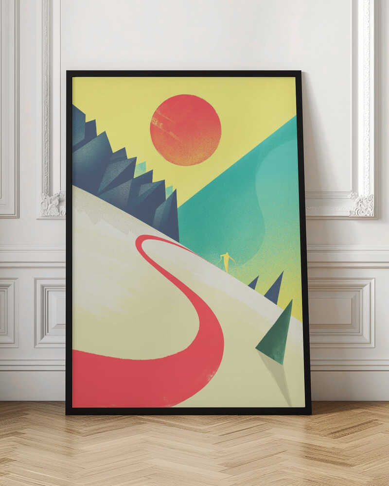 The Last Run - Stretched Canvas, Poster or Fine Art Print