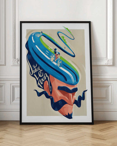 Jadore Le Tour - Stretched Canvas, Poster or Fine Art Print