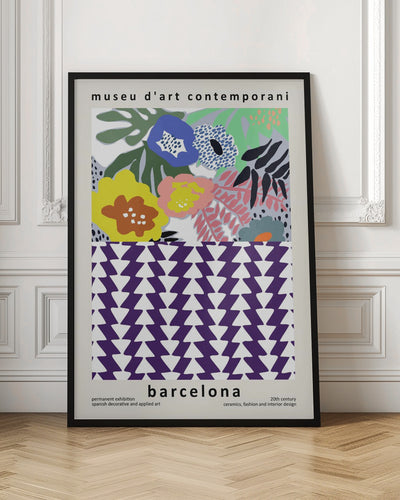 Museu D'art Contemporani Barcelona - Stretched Canvas, Poster or Fine Art Print I Heart Wall Art