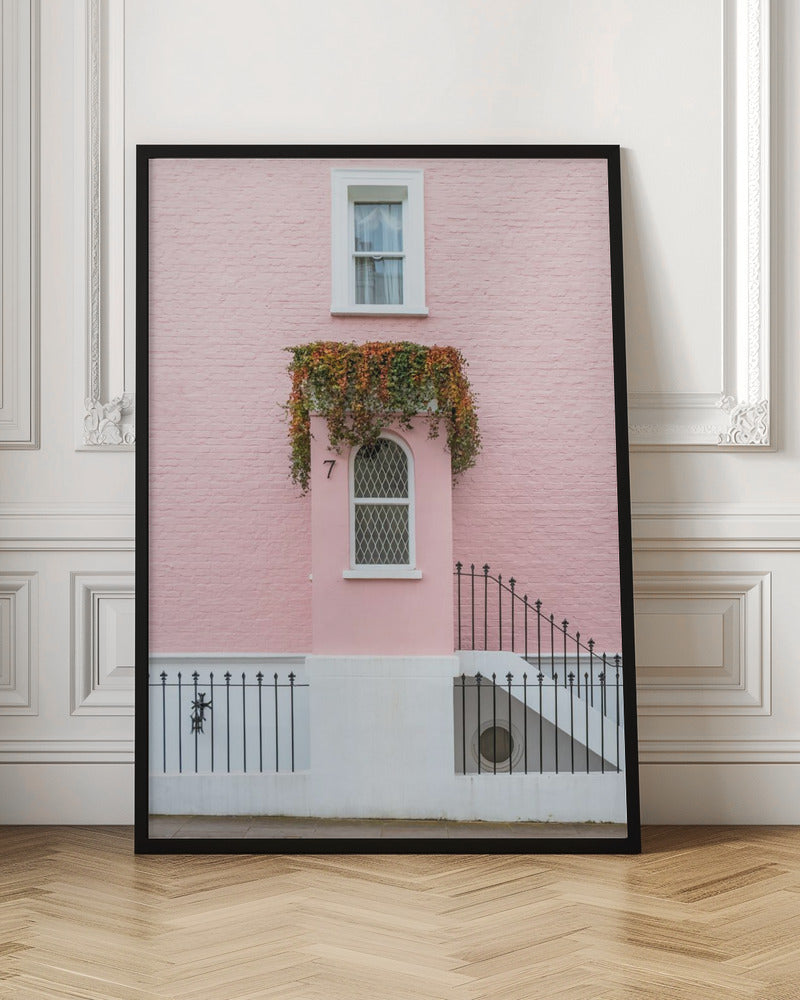 Notting Hill Charms - Stretched Canvas, Poster or Fine Art Print I Heart Wall Art