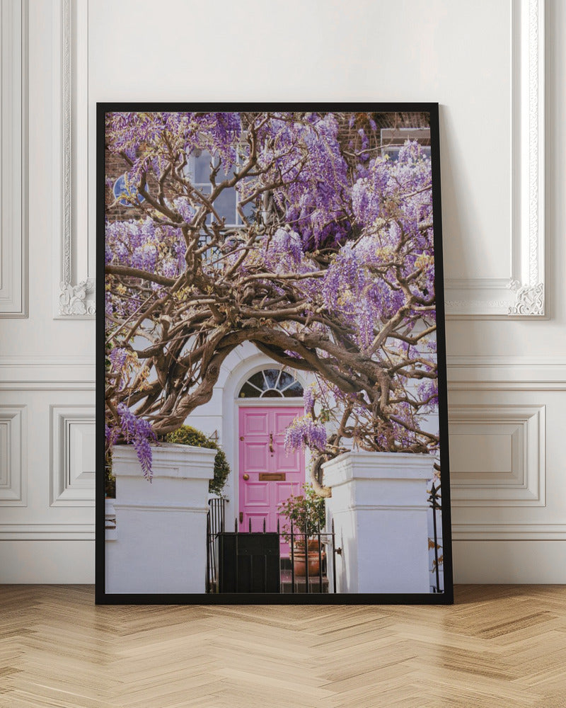 Wisteria Dreams - Stretched Canvas, Poster or Fine Art Print I Heart Wall Art