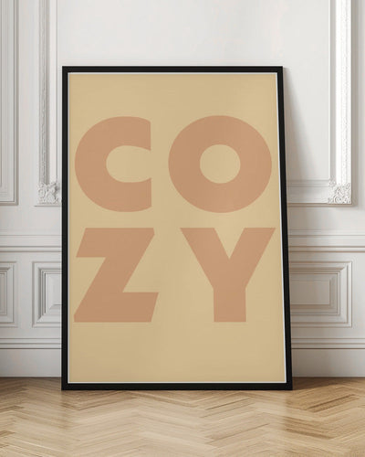 Cozy autumn typography - Stretched Canvas, Poster or Fine Art Print I Heart Wall Art