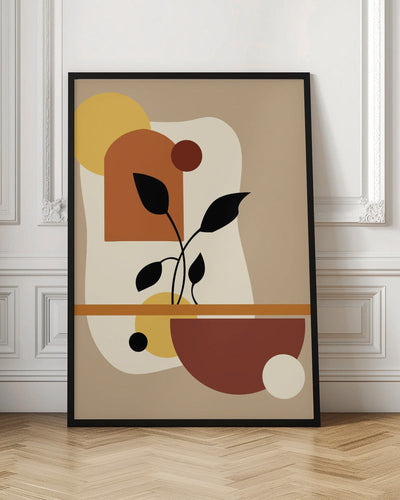 Geometric Modern Art - Stretched Canvas, Poster or Fine Art Print I Heart Wall Art