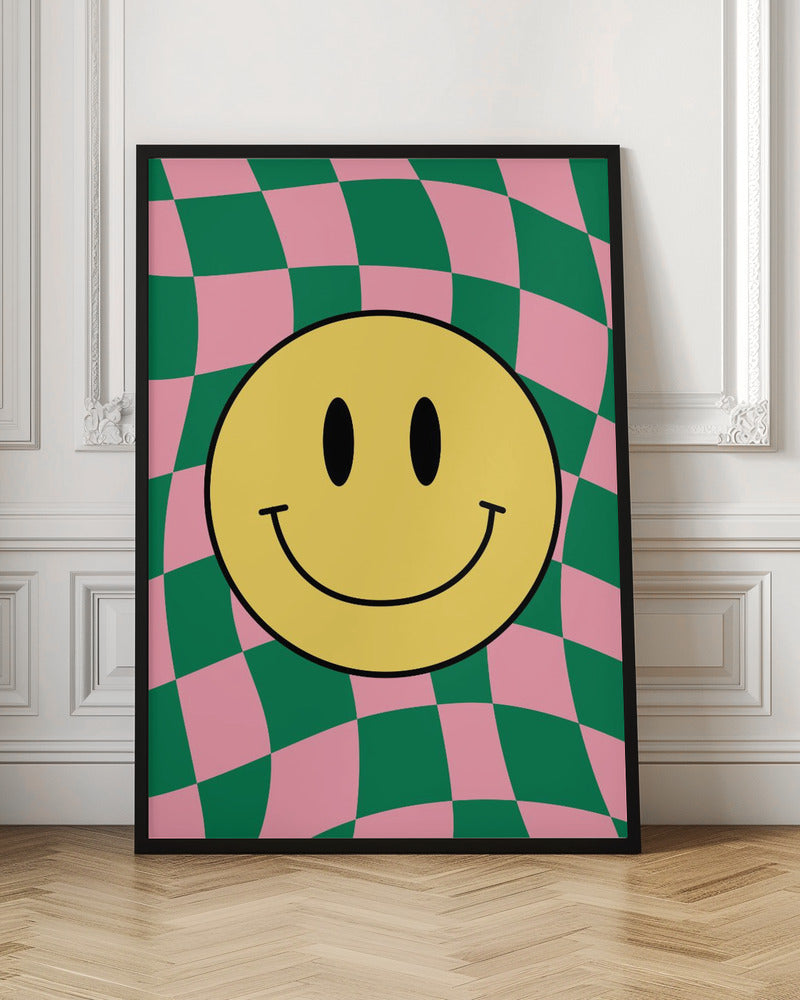 Checkered Bliss - Stretched Canvas, Poster or Fine Art Print I Heart Wall Art