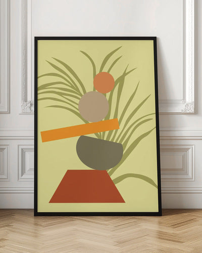 Abstract Botanical Delight - Stretched Canvas, Poster or Fine Art Print I Heart Wall Art