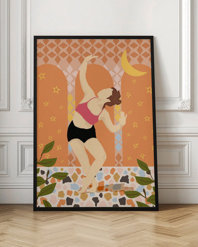 Moonlit Dance - Stretched Canvas, Poster or Fine Art Print I Heart Wall Art