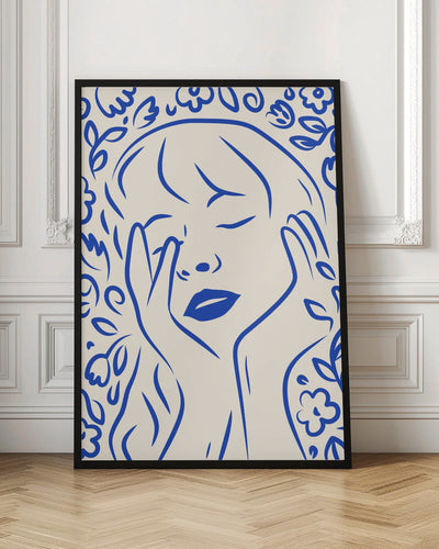 Gentle Flower Dream - Stretched Canvas, Poster or Fine Art Print I Heart Wall Art