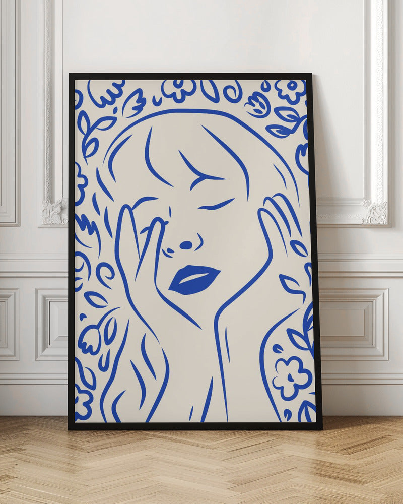 Gentle Flower Dream - Stretched Canvas, Poster or Fine Art Print I Heart Wall Art