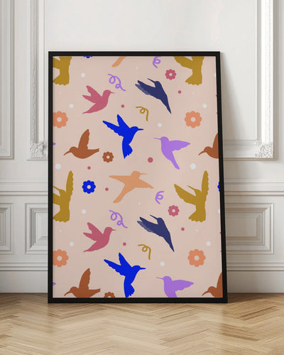 Birds in the Air - Stretched Canvas, Poster or Fine Art Print I Heart Wall Art