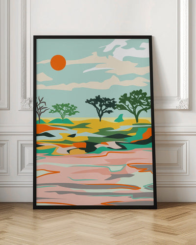 Echoes of the Sahara - Stretched Canvas, Poster or Fine Art Print I Heart Wall Art