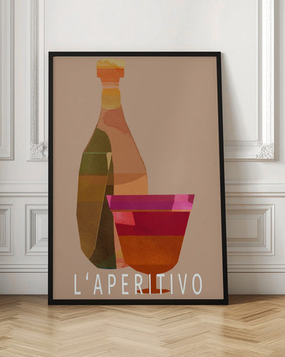 L&#039;Aperitivo 2 - Stretched Canvas, Poster or Fine Art Print I Heart Wall Art