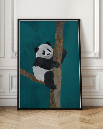 Panda - Stretched Canvas, Poster or Fine Art Print I Heart Wall Art