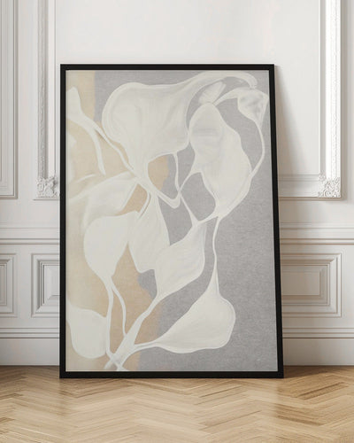 Whispers in White - Stretched Canvas, Poster or Fine Art Print I Heart Wall Art