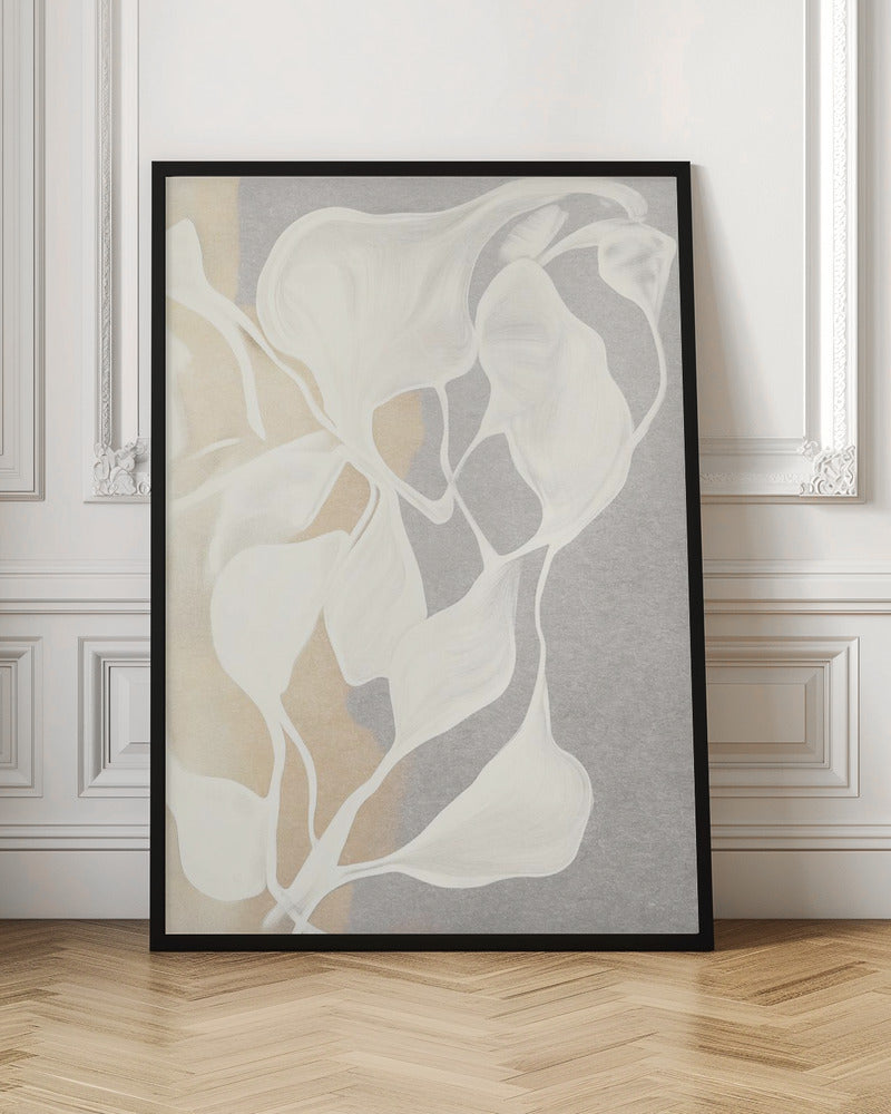 Whispers in White - Stretched Canvas, Poster or Fine Art Print I Heart Wall Art