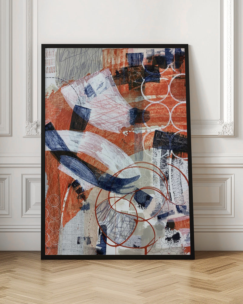 Vibrant Chaos - Stretched Canvas, Poster or Fine Art Print I Heart Wall Art