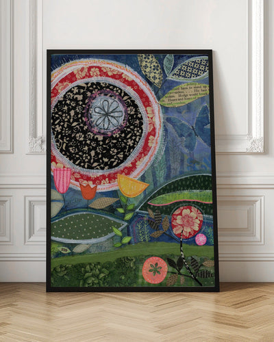 Intricate Patterns And Bold Colors - Stretched Canvas, Poster or Fine Art Print I Heart Wall Art