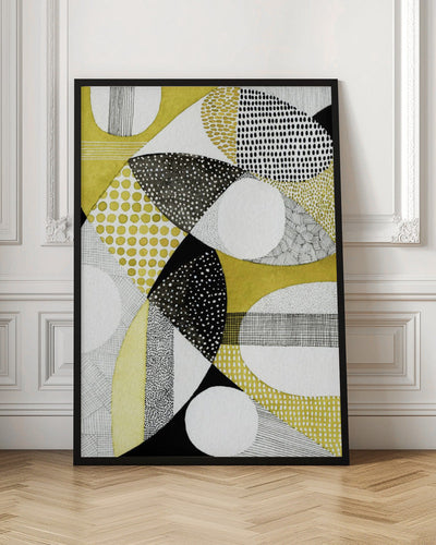 Geometric Harmony - Stretched Canvas, Poster or Fine Art Print I Heart Wall Art