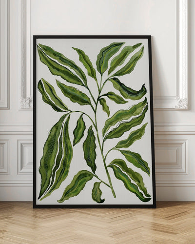 Sprig Of Leaves - Stretched Canvas, Poster or Fine Art Print I Heart Wall Art