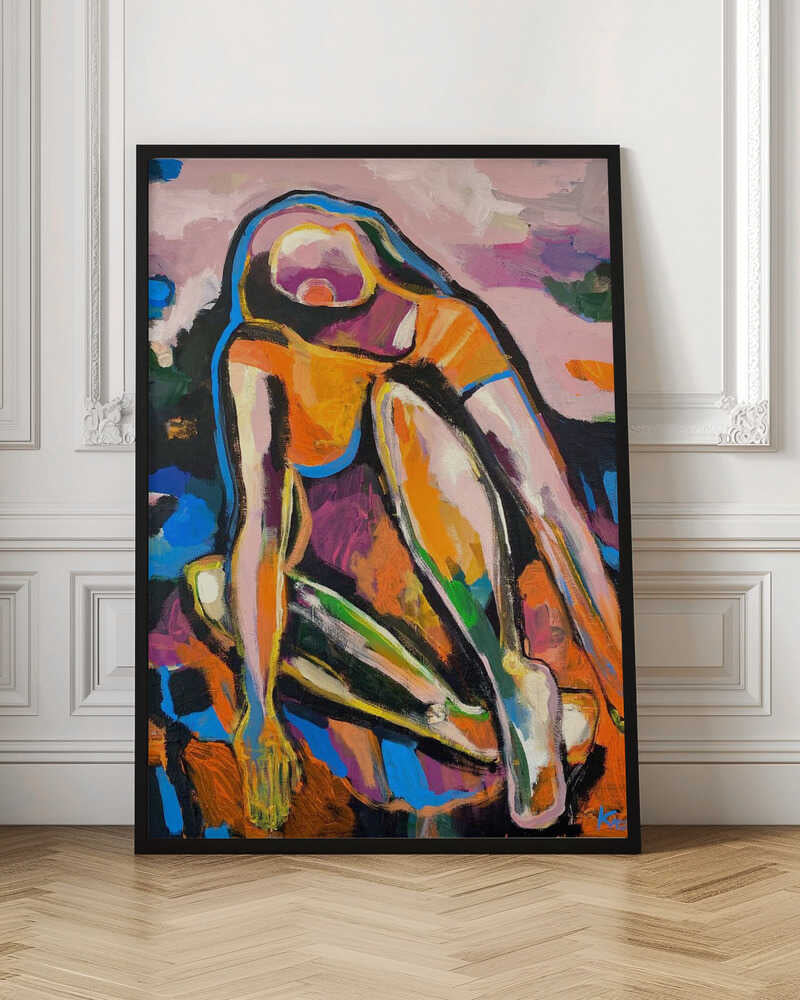 “Here I Glow” - Stretched Canvas, Poster or Fine Art Print