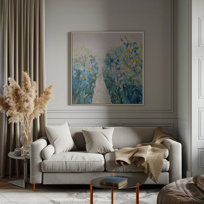 Light Summer - Square Stretched Canvas, Poster or Fine Art Print I Heart Wall Art