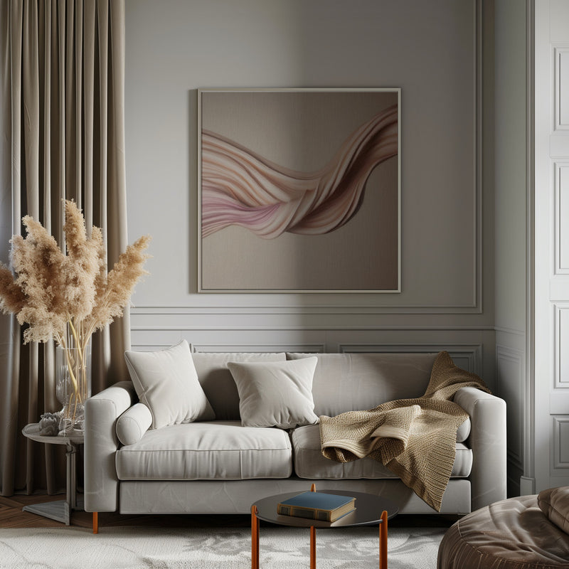 Moov - Diptych B - Square Stretched Canvas, Poster or Fine Art Print I Heart Wall Art