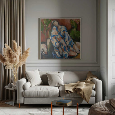 Alice - Square Stretched Canvas, Poster or Fine Art Print