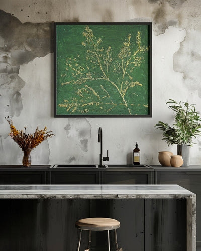 Deep In the Forest - Square Stretched Canvas, Poster or Fine Art Print I Heart Wall Art