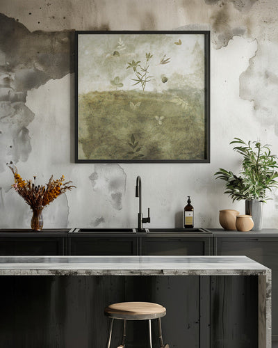 Olive - Square Stretched Canvas, Poster or Fine Art Print I Heart Wall Art