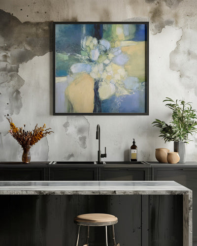 SnapDragon - Square Stretched Canvas, Poster or Fine Art Print I Heart Wall Art