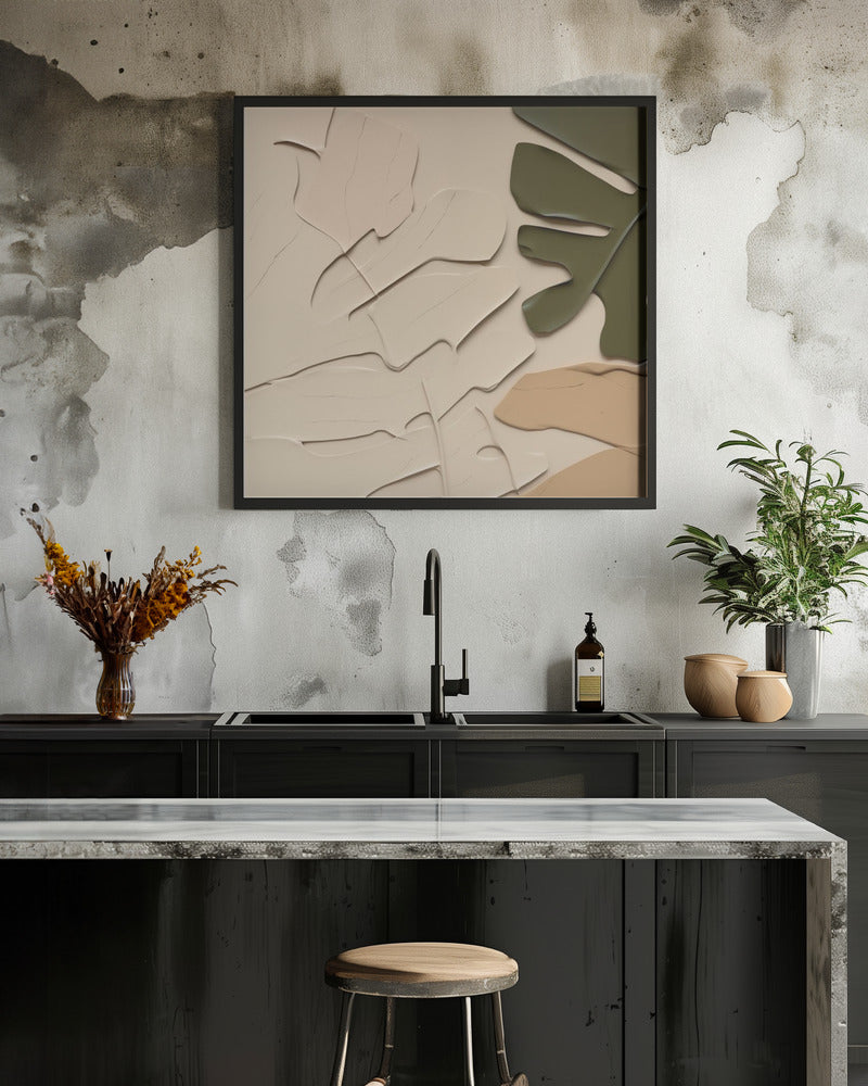 Sketch faune I - Square Stretched Canvas, Poster or Fine Art Print I Heart Wall Art