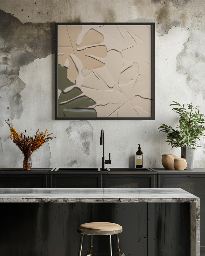 Sketch faune II - Square Stretched Canvas, Poster or Fine Art Print I Heart Wall Art