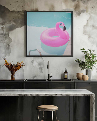 Giving You the Eye - Square Stretched Canvas, Poster or Fine Art Print I Heart Wall Art